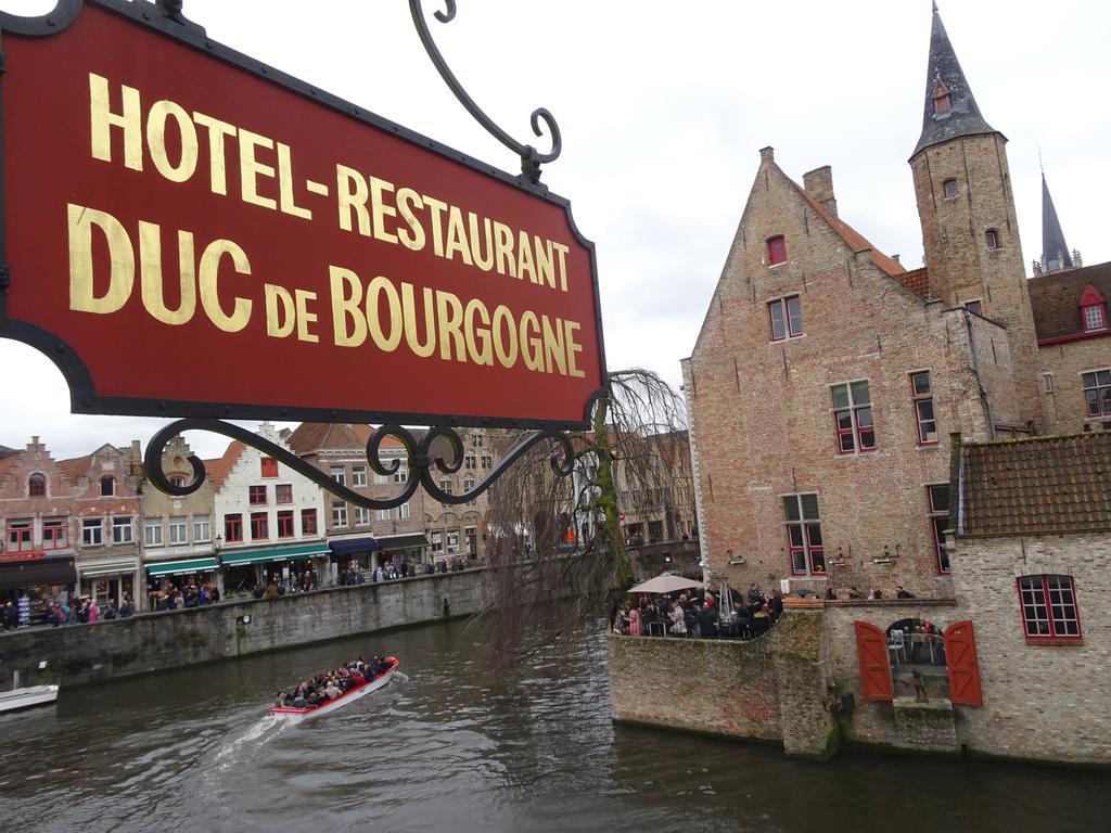 Hotel Duc De Bourgogne Brujas Exterior foto
